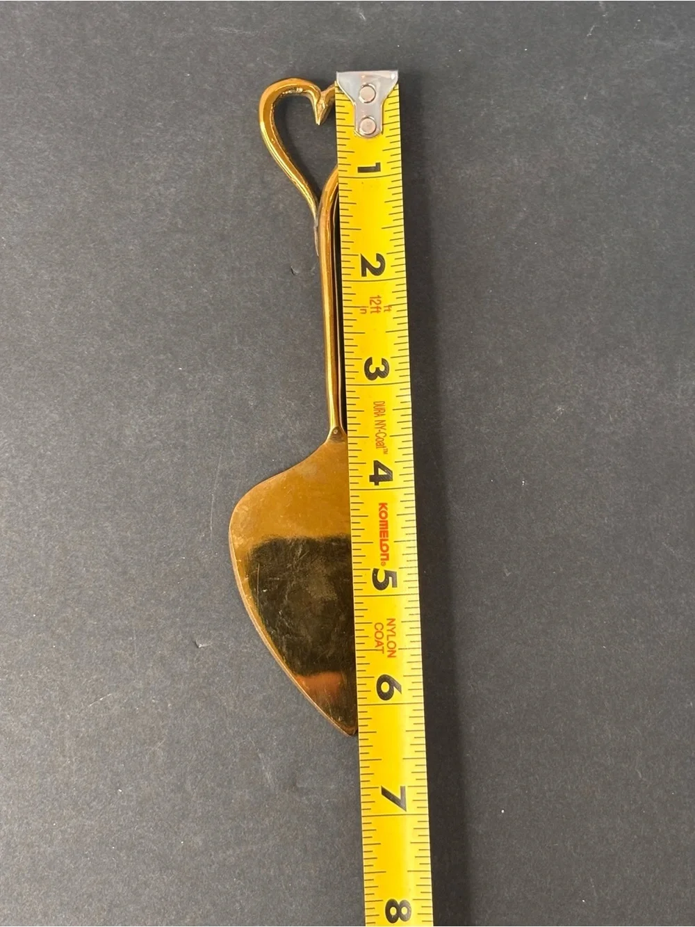 Heart Handle Gold Cheese Knife Set of 3